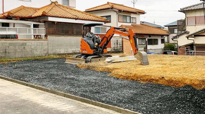 小規模工事から対応可能！造成・造園工事ならお任せください！